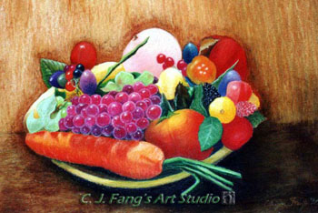 fruit on plate1
